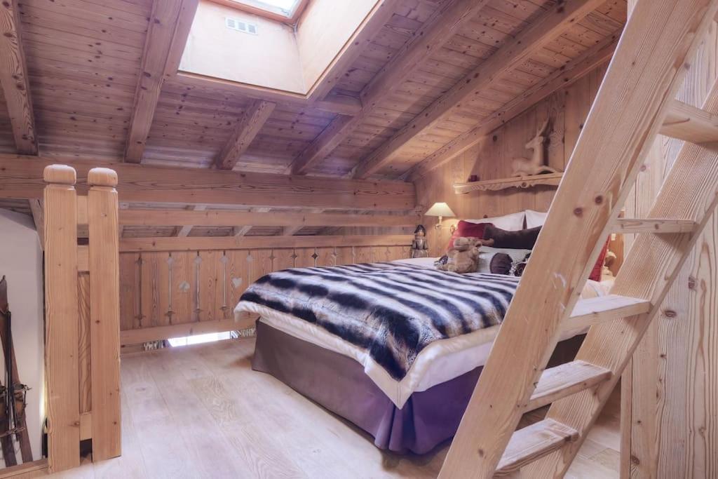 Duplex Chaleureux Au Coeur De Megeve 2 P Apartman Kültér fotó