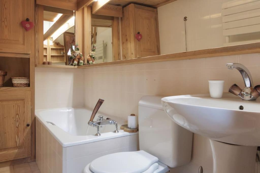 Duplex Chaleureux Au Coeur De Megeve 2 P Apartman Kültér fotó