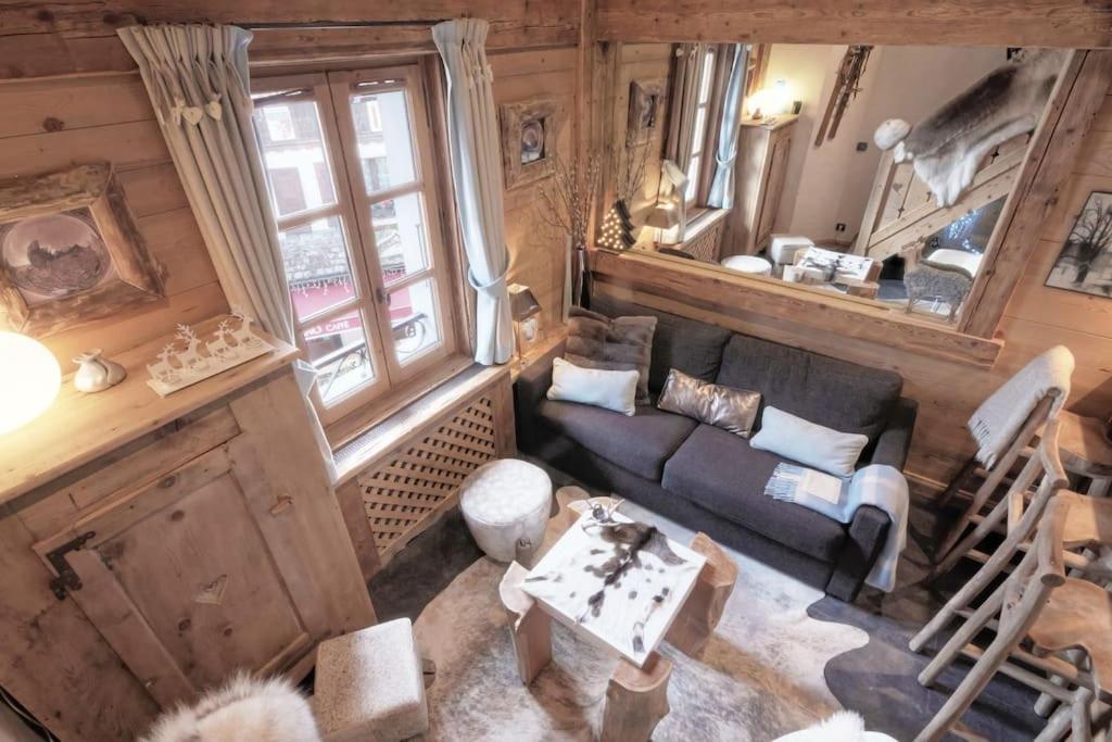 Duplex Chaleureux Au Coeur De Megeve 2 P Apartman Kültér fotó